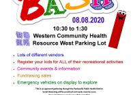 Back to School Bash August 8th at Western Community Health Resources